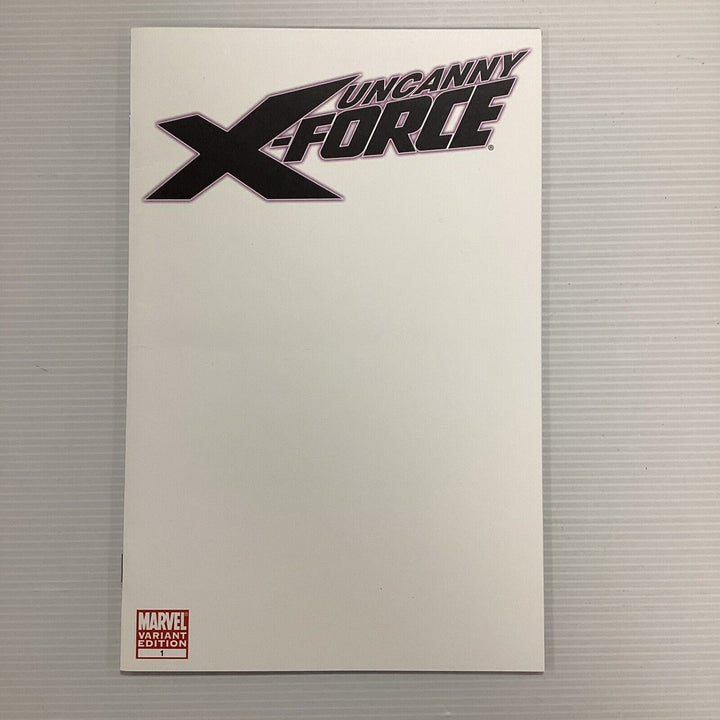 Uncanny X-Force #1 2010 NM Blank Variant