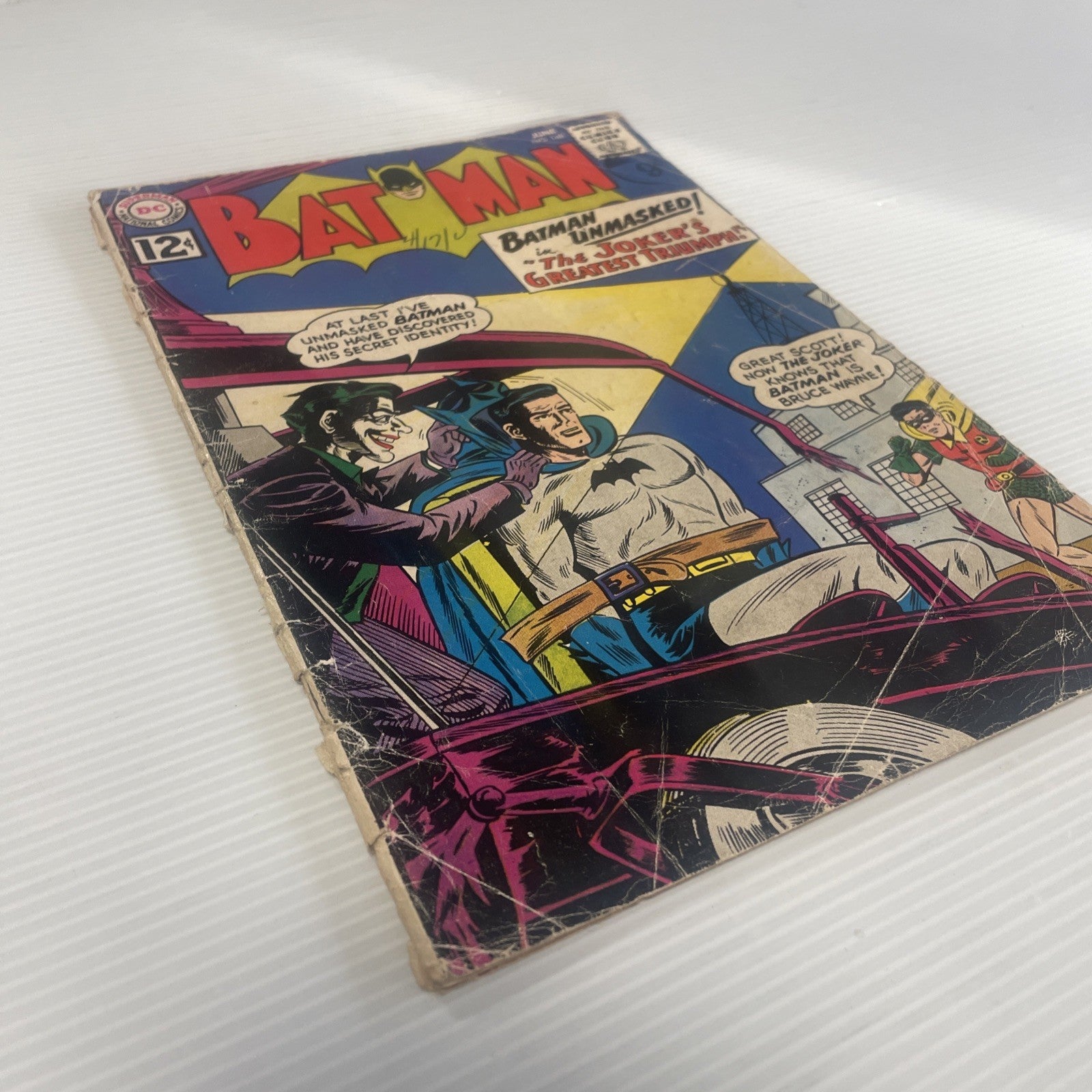 Batman #148 1962 PR/FR **Cover detached and well worn, pen on front cover comple3