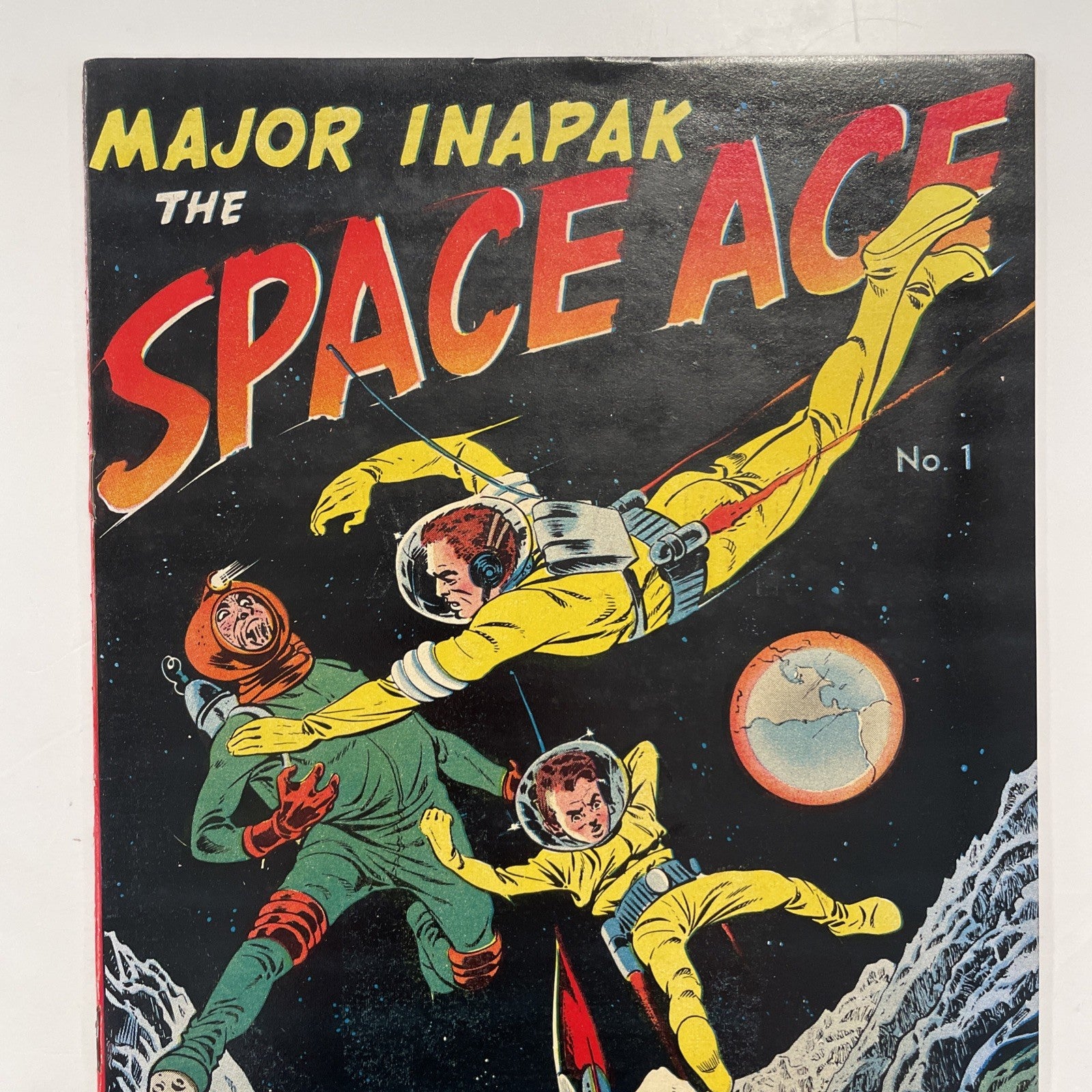Major Inapak The Space Ace #1 1951 FN Golden Age1
