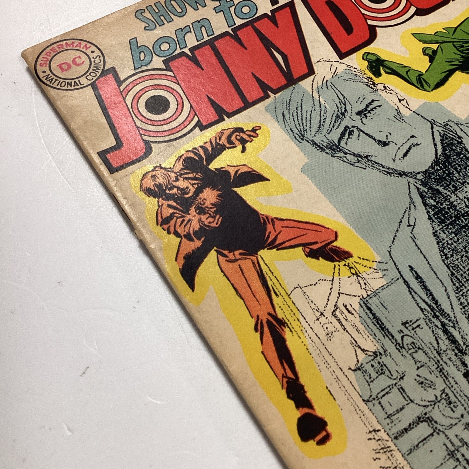 Showcase # 78 Jonny Double 1968 VG/FN 1st Appearance of Jonny Double4