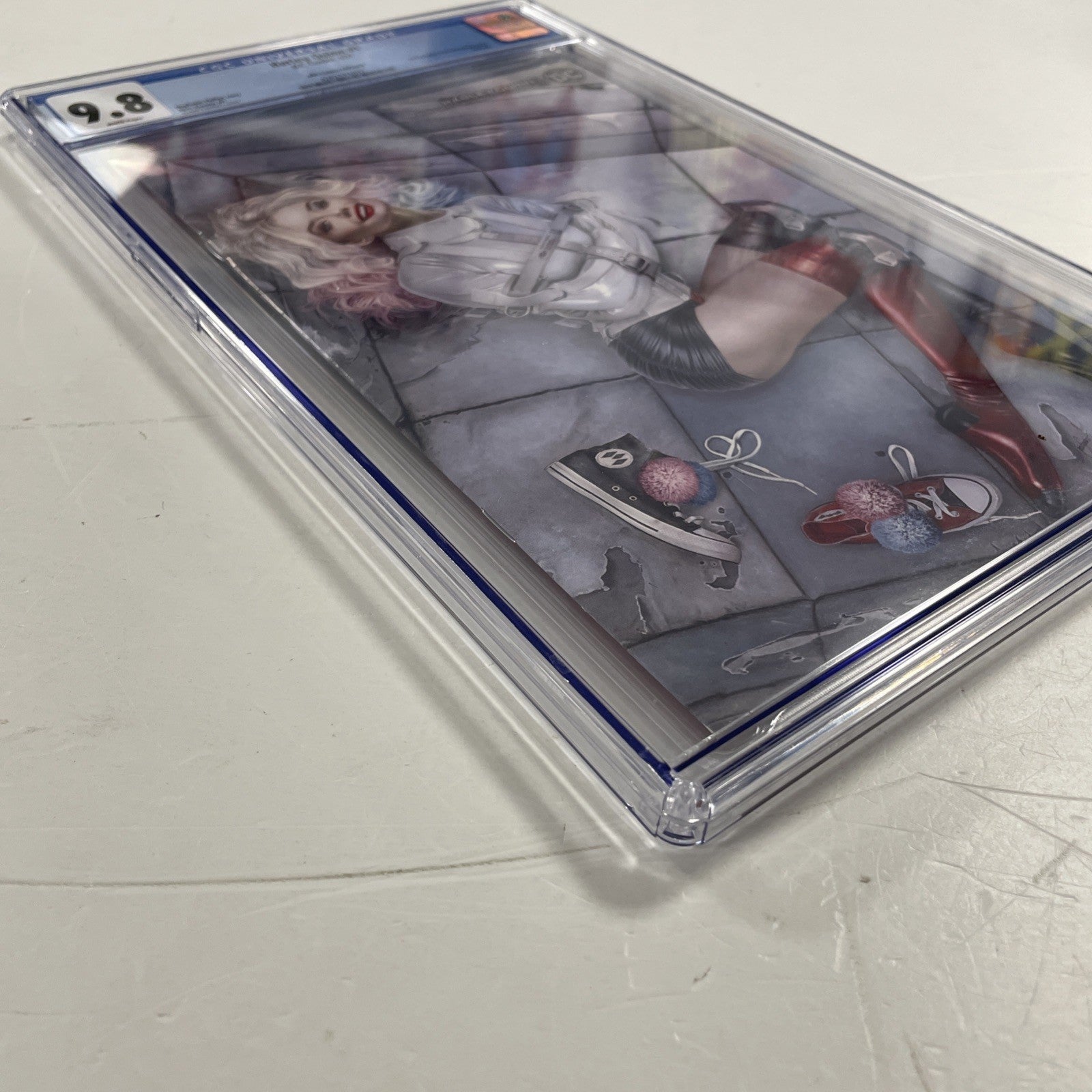 Harley Quinn #1 2021 CGC 9.8 White Pages Natalie Sanders KRS Comics Variant2