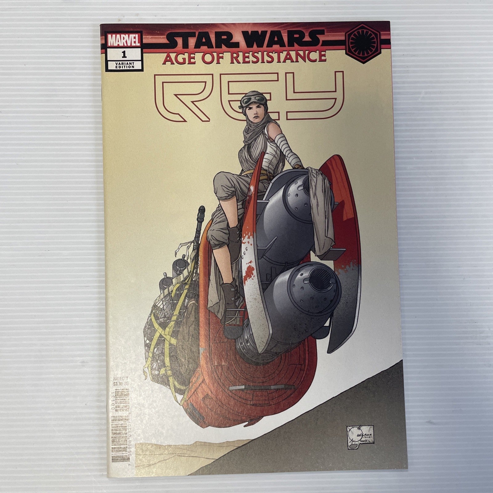 Star Wars: Age of Resistance #1 2019 VF/NM Joe Quesada 1:50 Rey Variant0