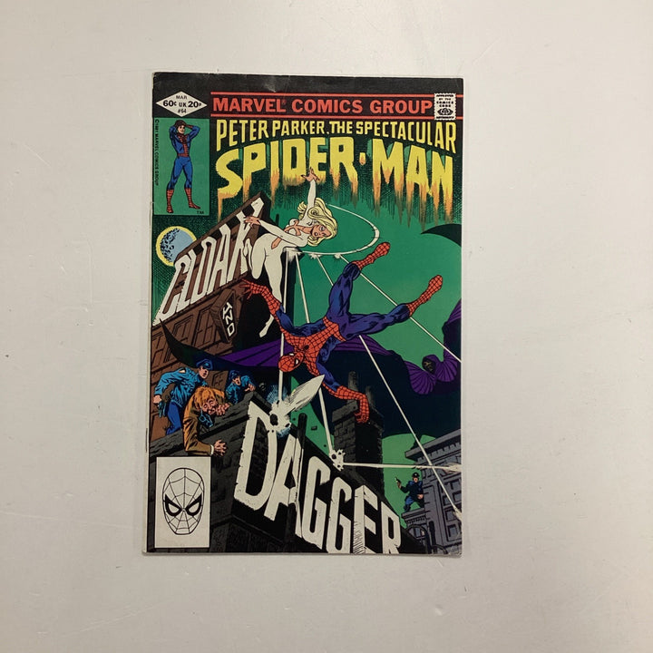Peter Parker Spectacular Spider-man #64 1981 VG/FN 1st App Cloak & Dagger0