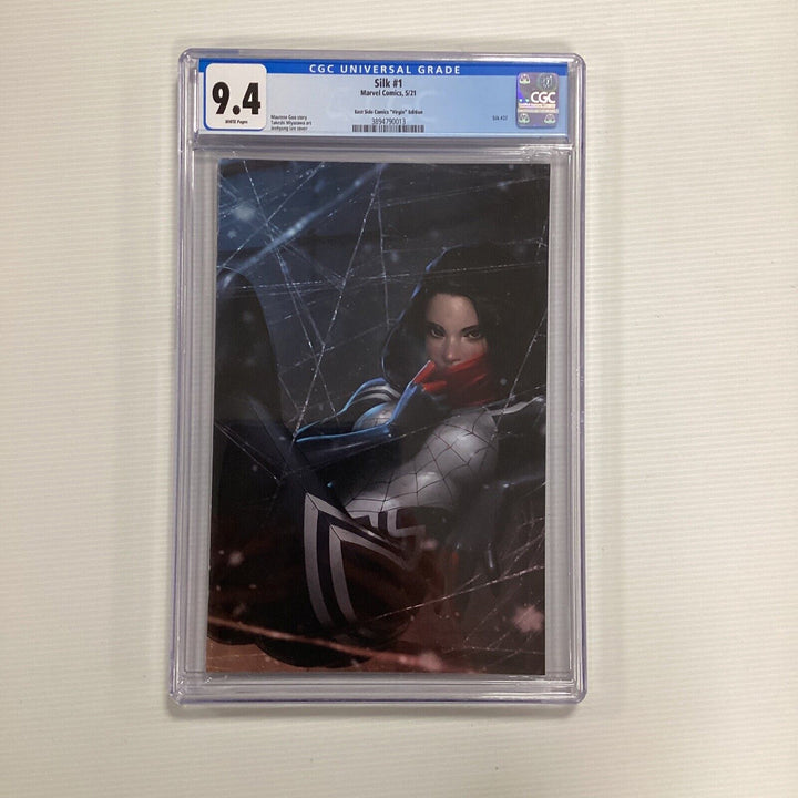 Silk  #1 2021 9.4 CGC Jeehyung Lee Exclusive Virgin Variant