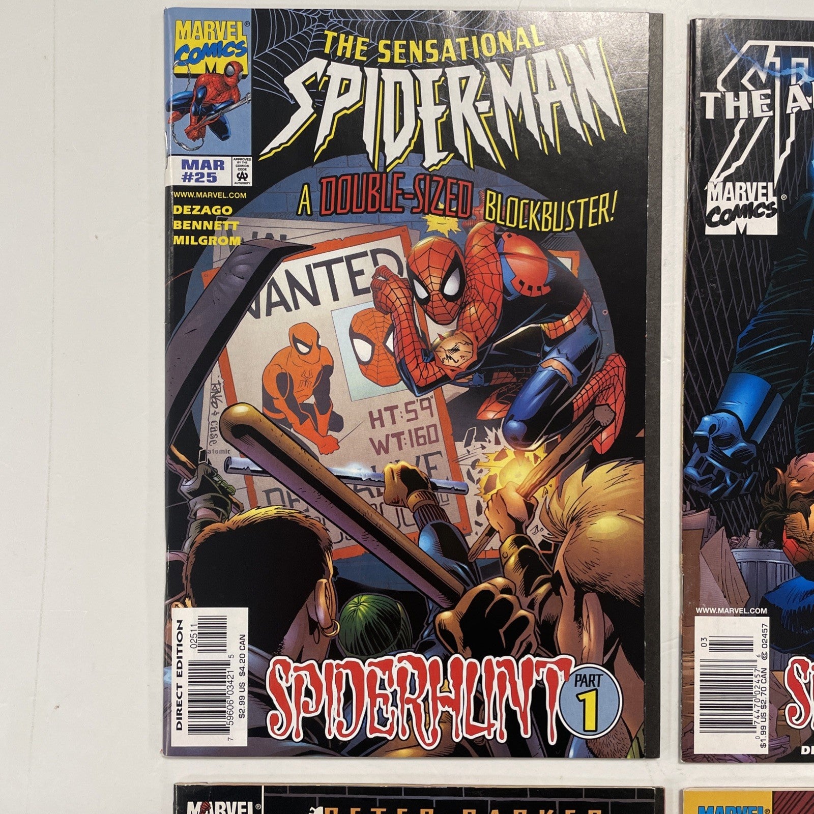 Spider-Man: Spiderhunt #1-4 1998 Complete Set Mid-high Grades1