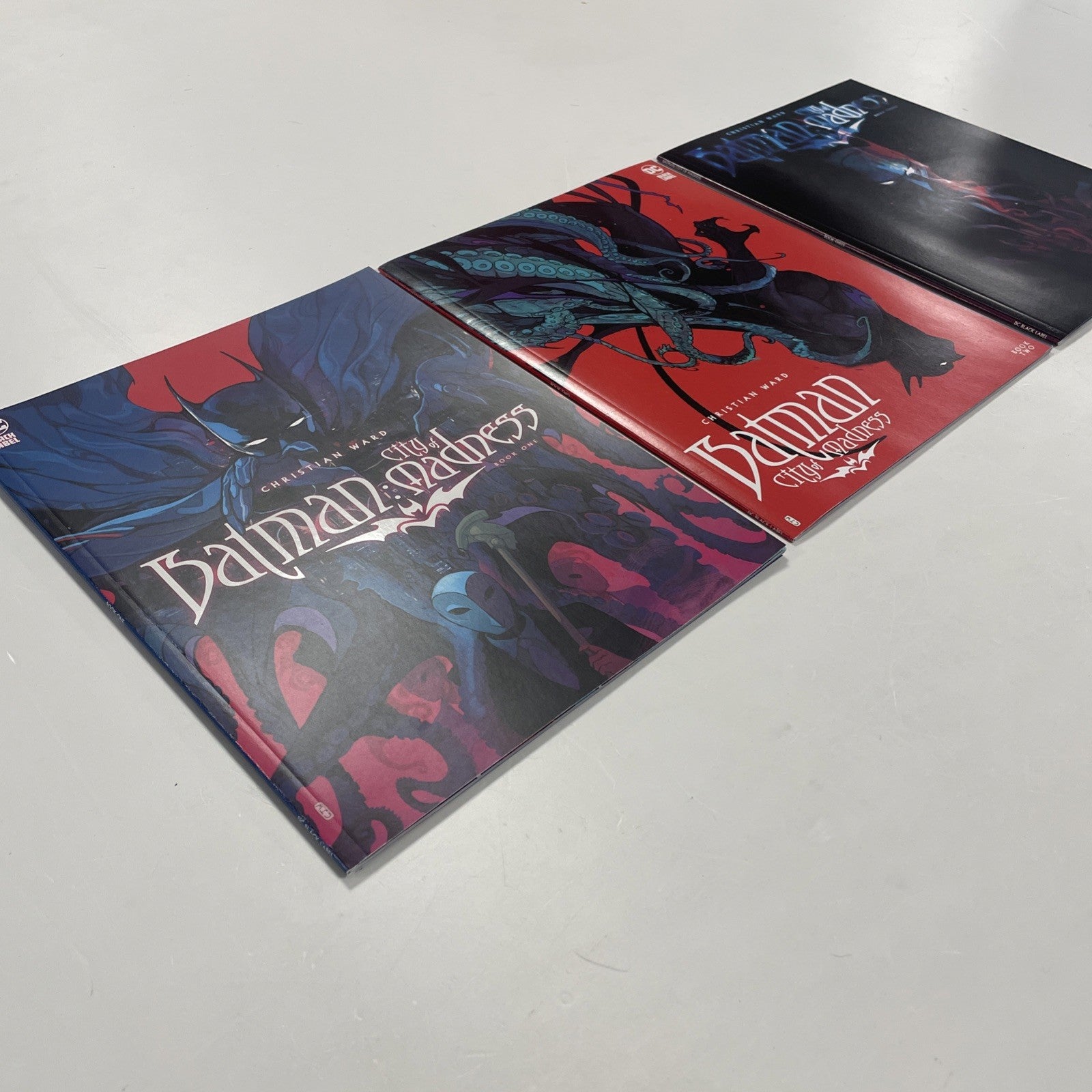 Batman City of Madness #1-3 2025 Complete Series Set inc. Signed Postcards1