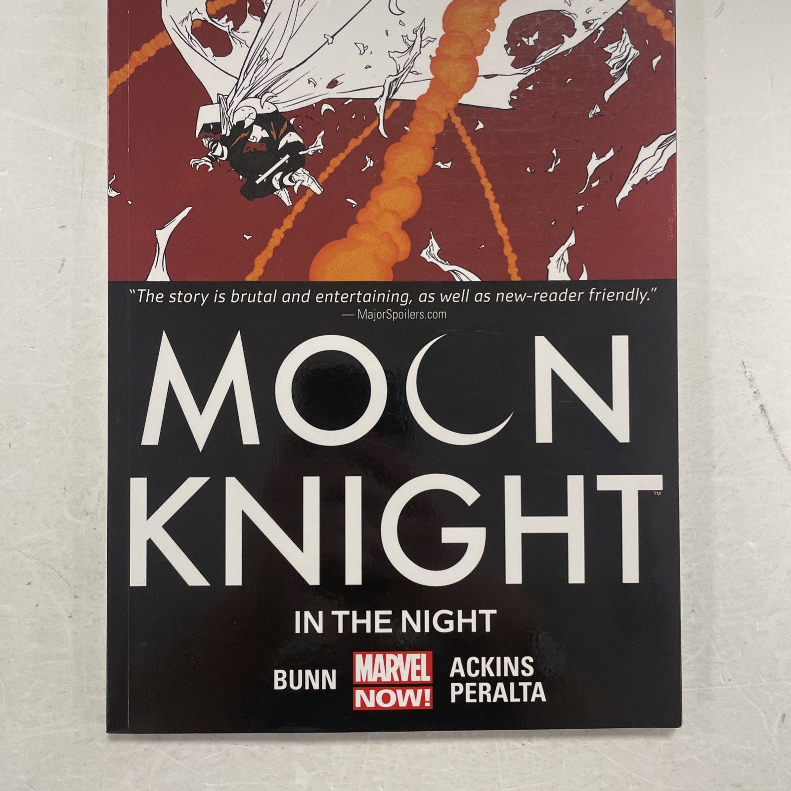 Moon Knight In The Night Vol 3 Cullen Bunn 2015 TPB **Yellowing on back cover2