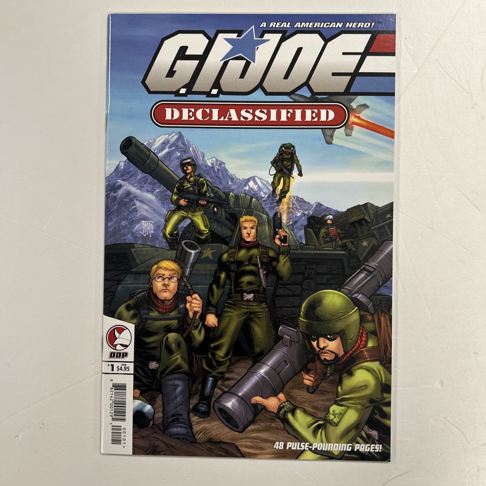 GI Joe Declassified #1-3 2006 #2 is variant cover Complete Set DDP3