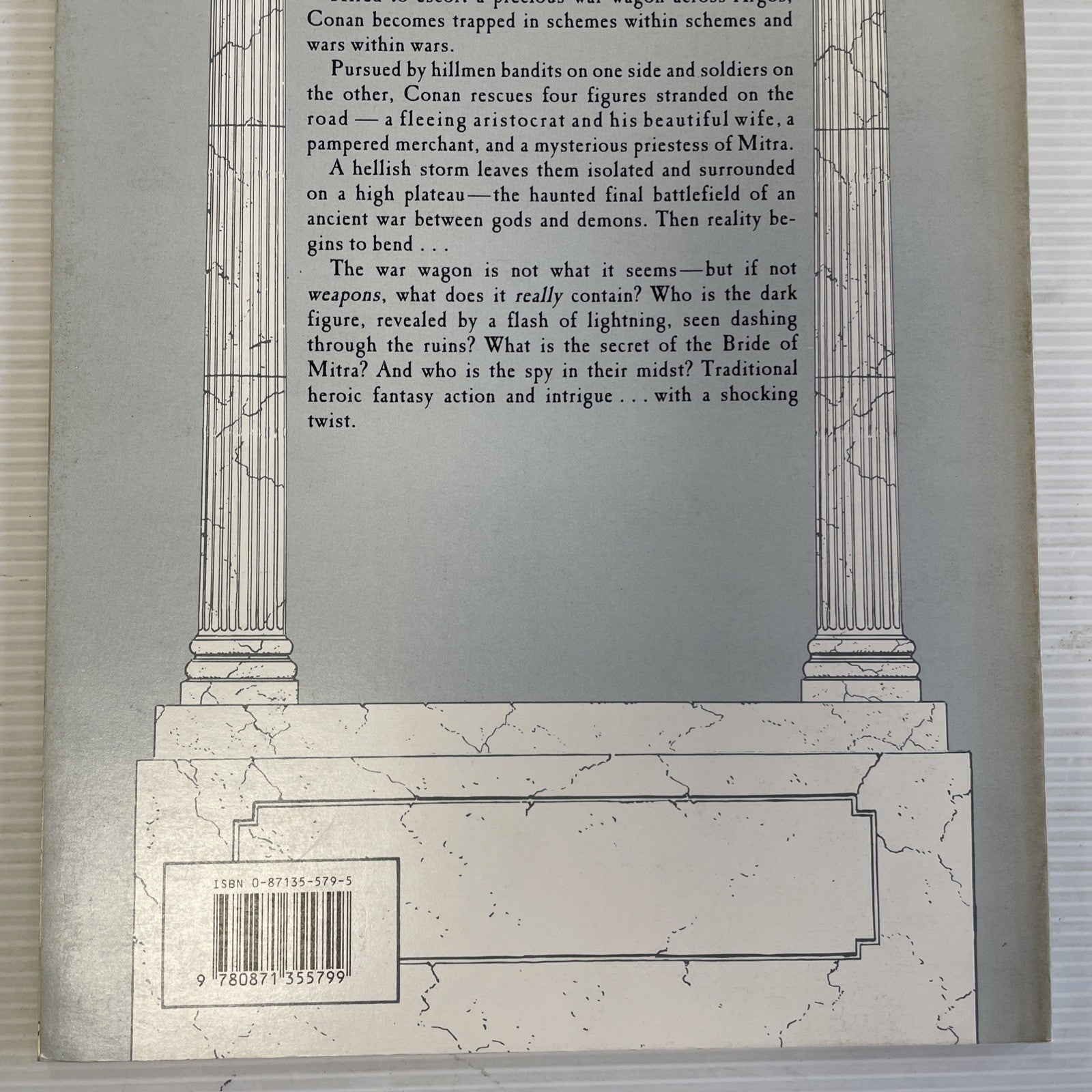 Conan the Barbarian in The Skull of Set Graphic Novel 19896