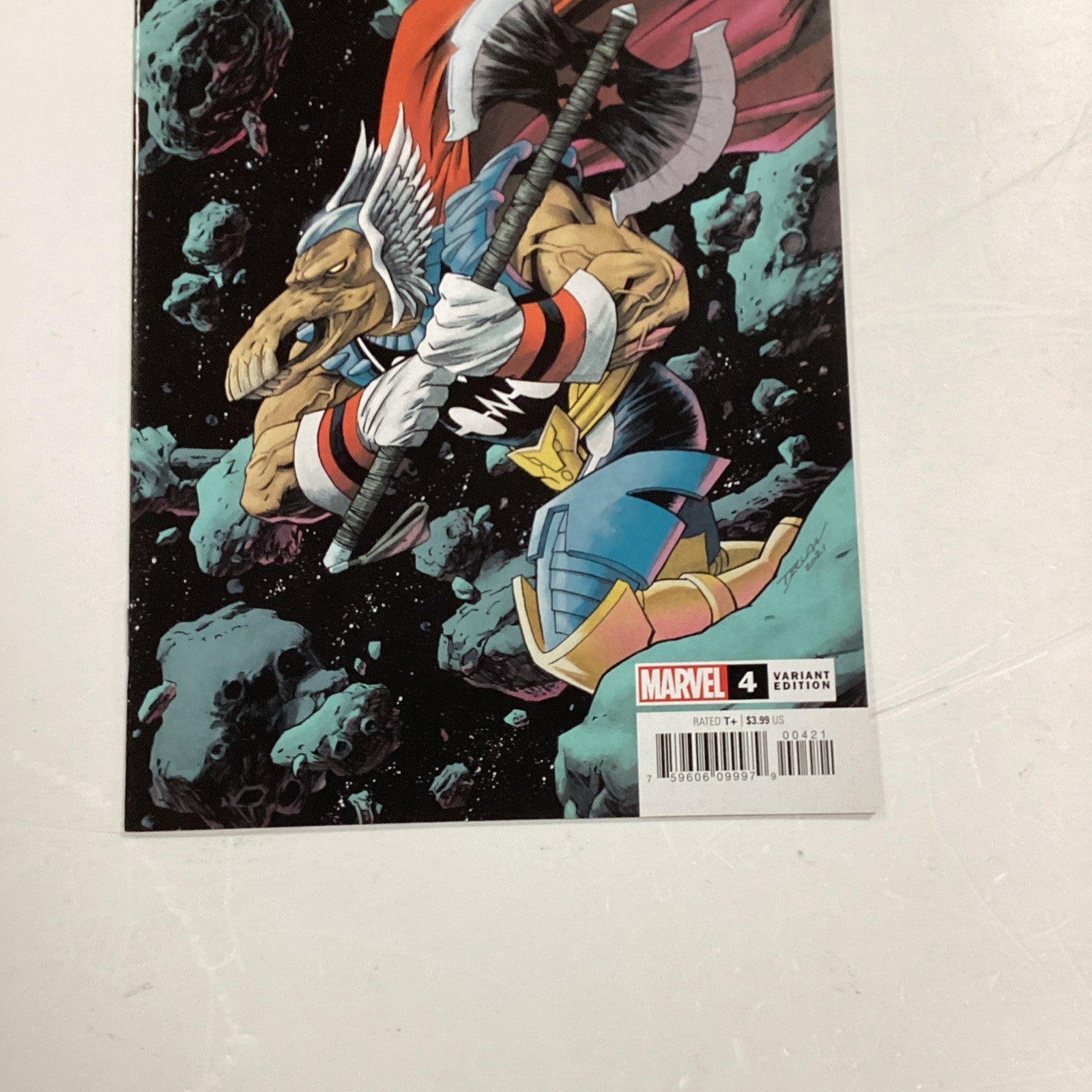 Beta Ray Bill #4 2021 NM- 1:25 Declan Shavley Variant2