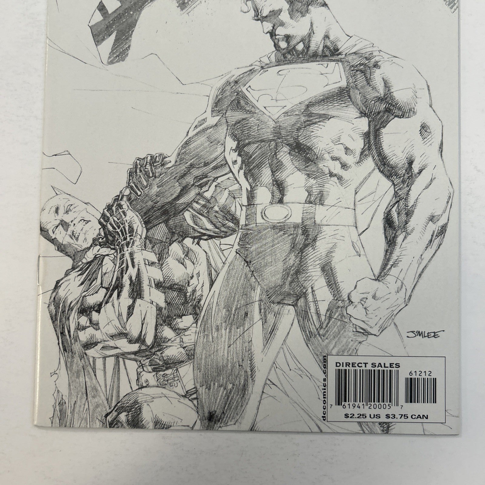 Batman #612 2003 NM 2nd Print Jim Lee Sketch Variant2