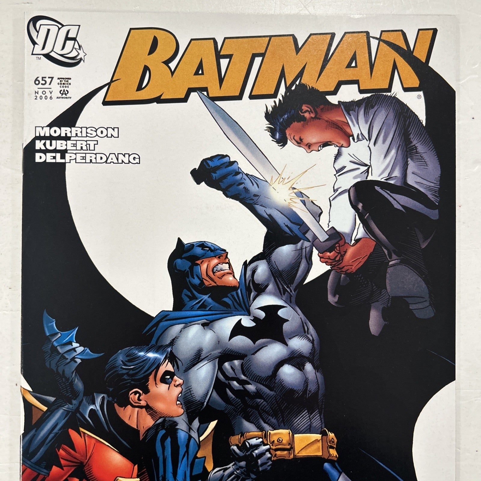 Batman #657 2006 NM 1st Damian Wayne Cover1