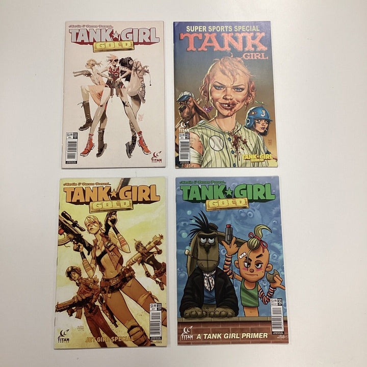 Tank Girl Gold #1-4 2016 **#1 - NM, #2 - VF, #3 - NM, #4 - VF/NM