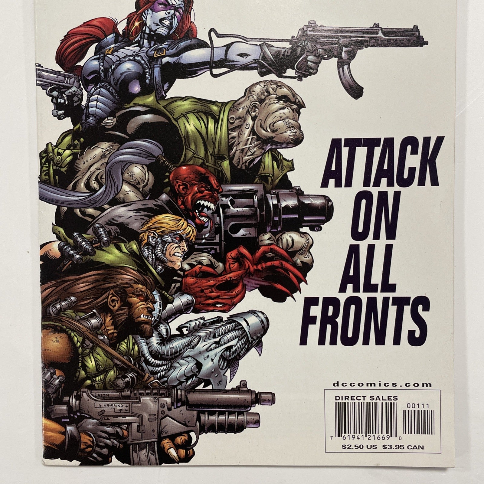 Creature Commandos #1 2000 VF/NM 1st appearance2