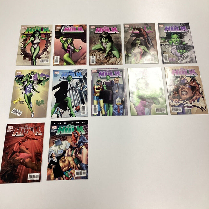 She-hulk #1-12  2004 Average VF/NM Complete Set