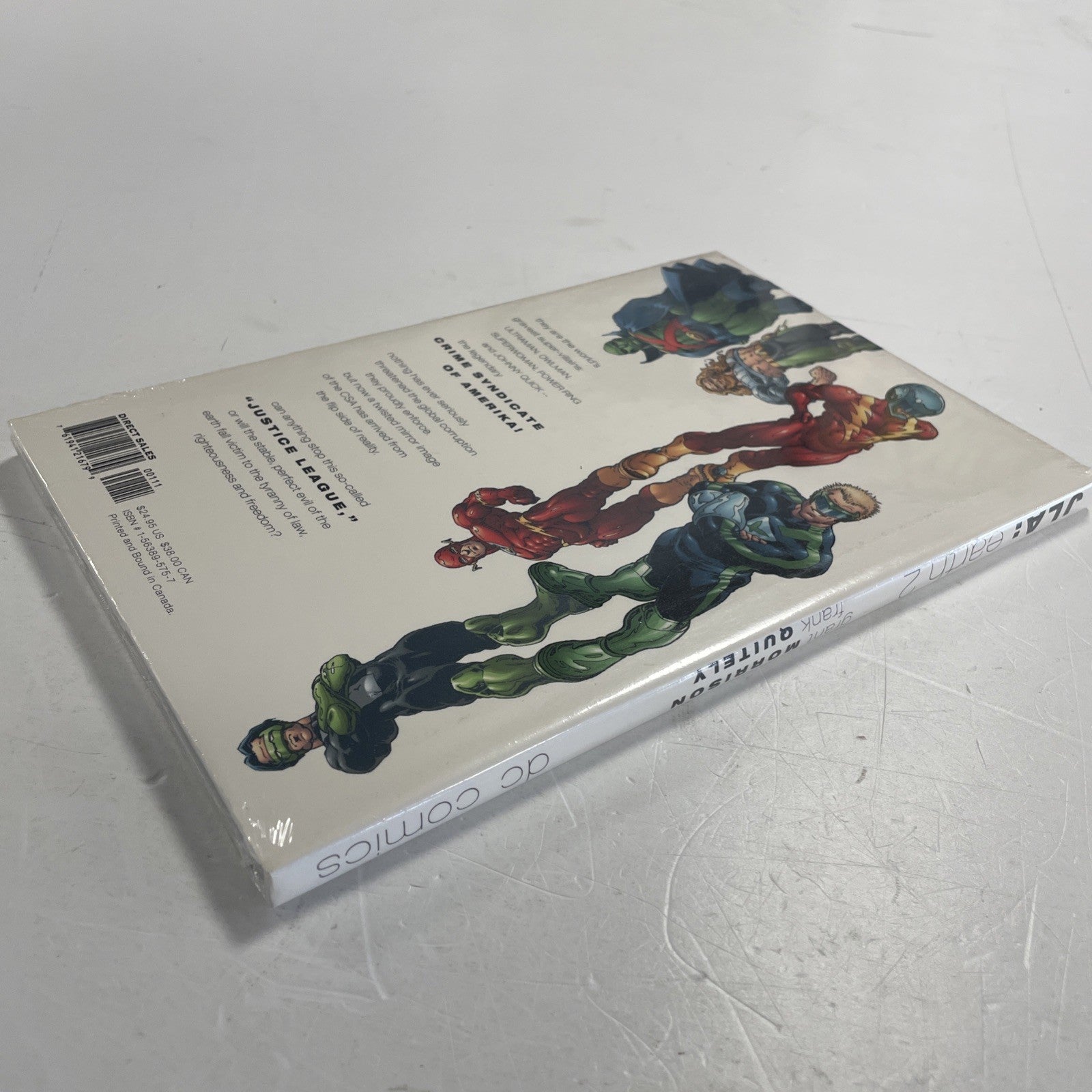 JLA Earth 2 2000 Hardcover 1st Printing DC Comics Morrison/Quitely Sealed New7