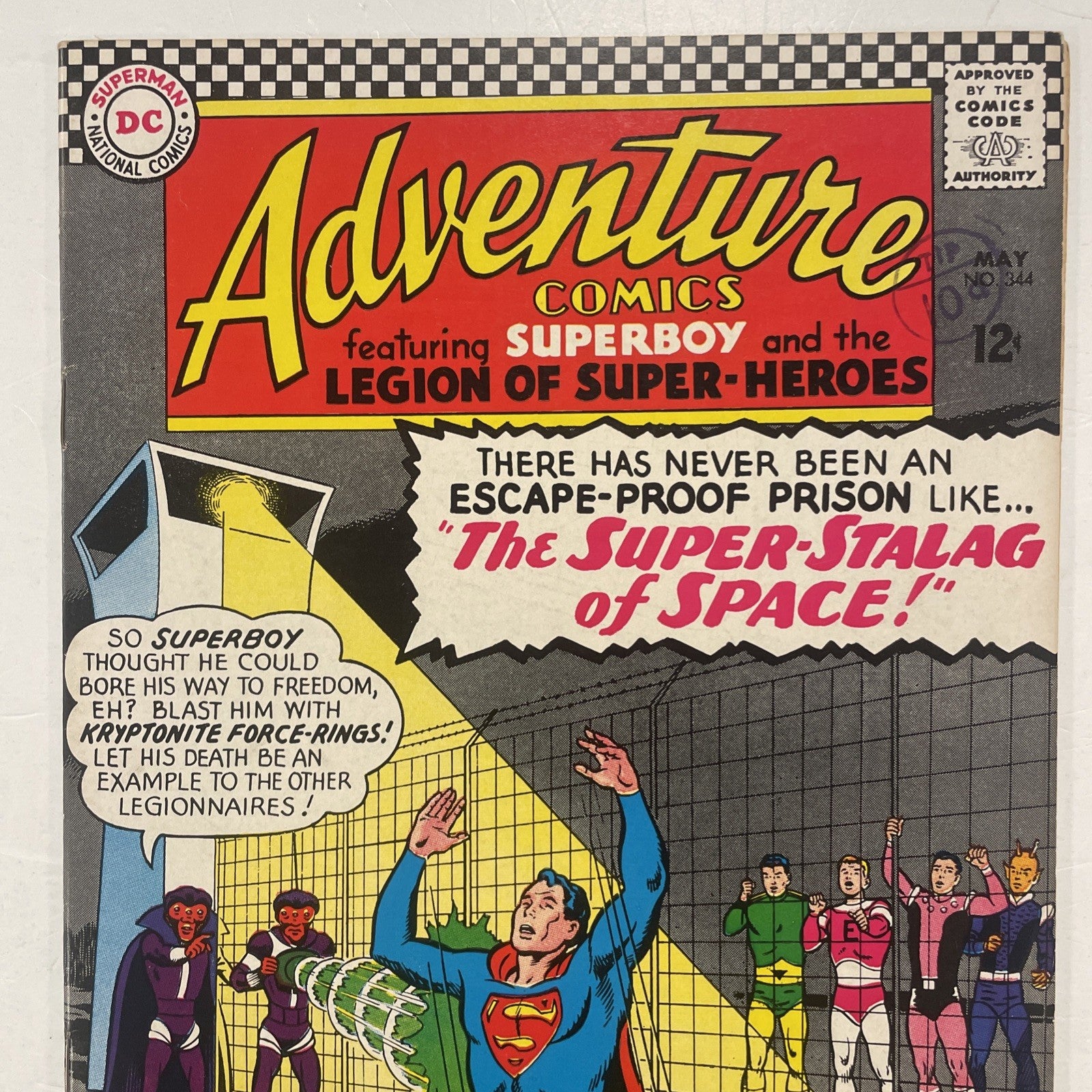 Adventure Comics #344 1966 FN/VF1
