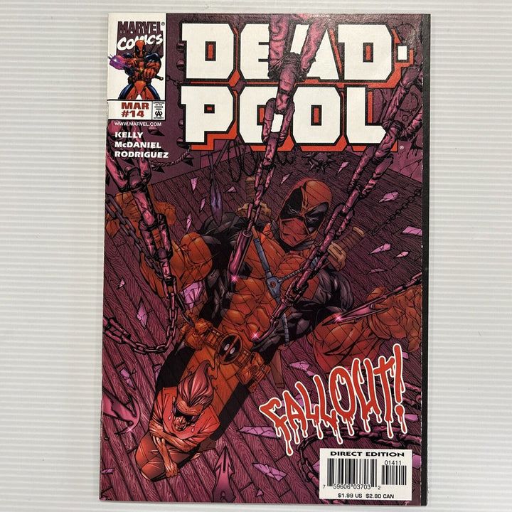 Deadpool #14 1998 NM- 1st Appearance of Ajax