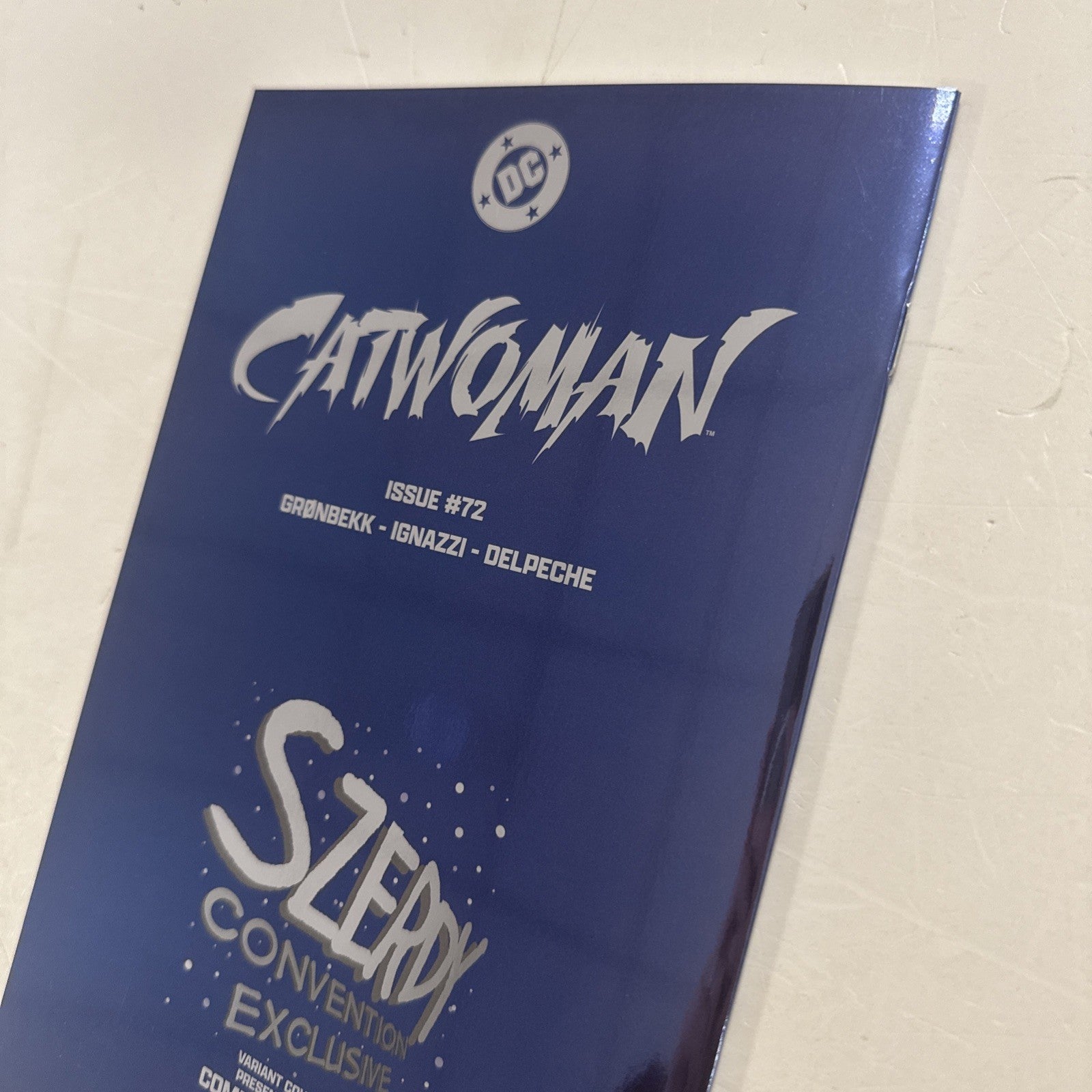 Catwoman #74 2025 NM Nathan Szerdy Virgin Foil Convention Exclusive Variant4