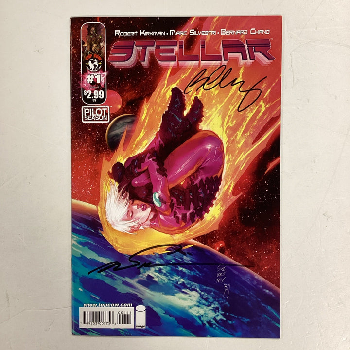 Stellar #1 2010 First Print Signed Bernard Cheng & Marc Silvestri0