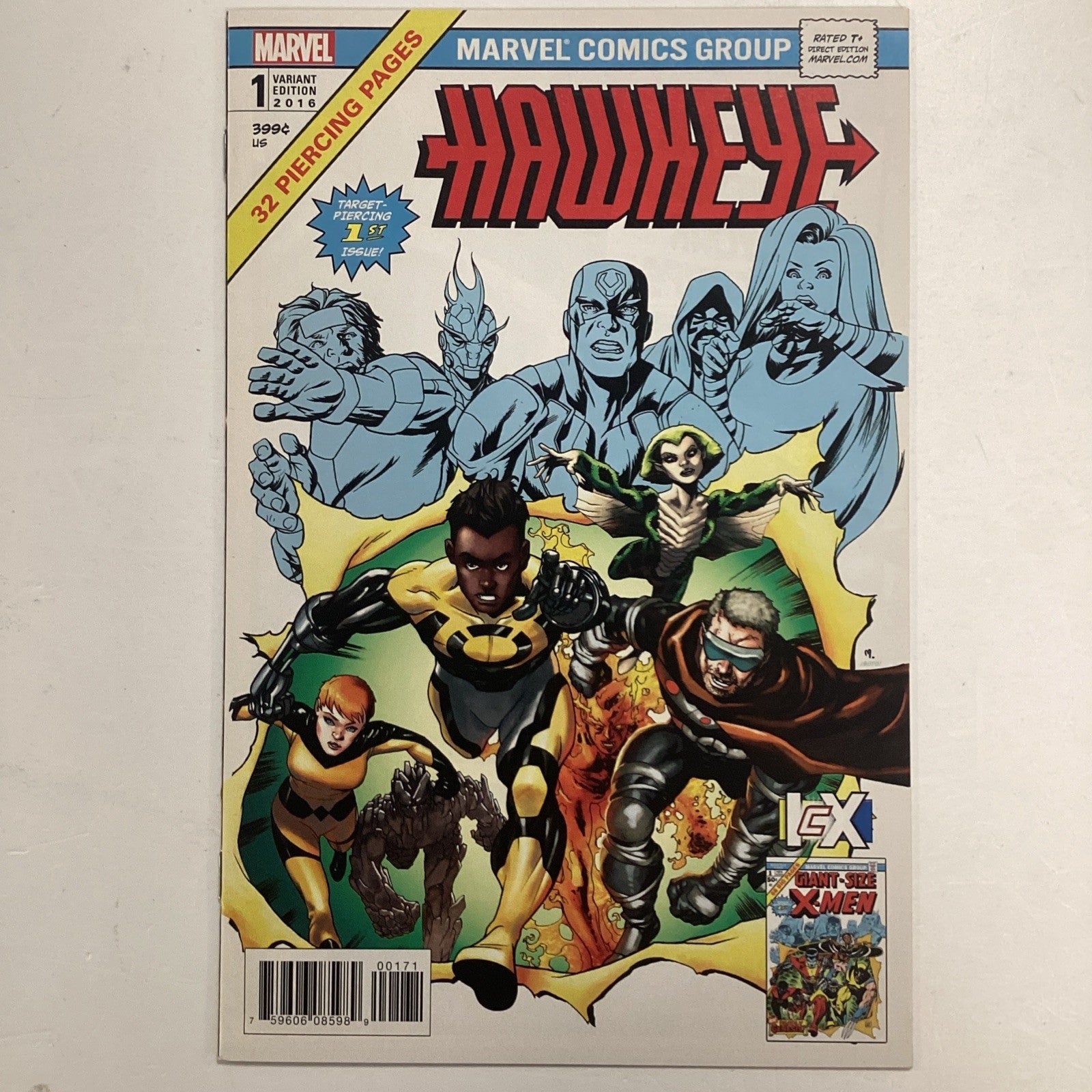 Hawkeye #1 2017 VF Giant-Size X-Men Homage Variant0
