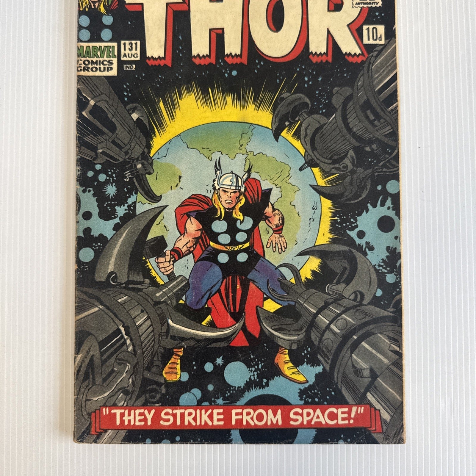 The Mighty Thor #131 1966 VG Pence Copy2