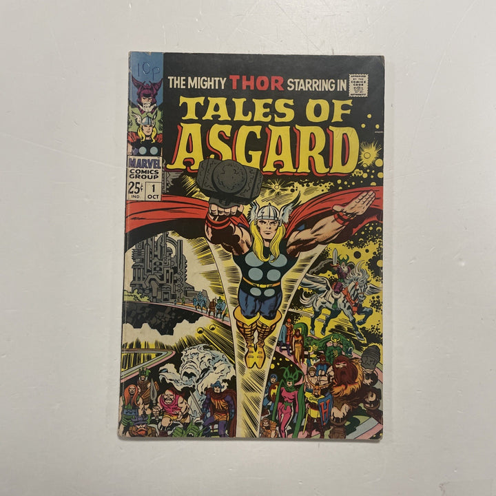 Tales Of Asgard #1 1968 VG Writing on front cover0