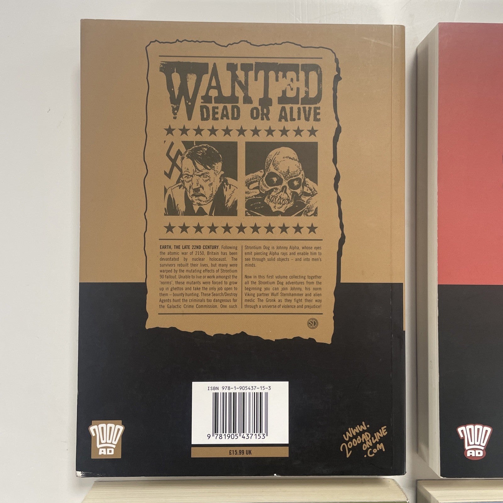 Strontium Dog: Search/Destroy Agency Files Vol 01-03 Graphic Novel 2000AD7
