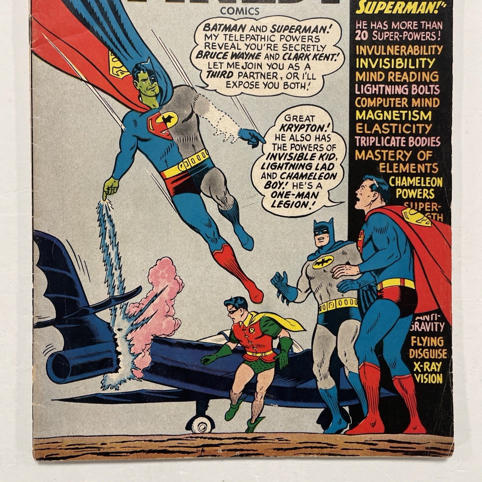 World's Finest #142 1964 GD/VG Pence Stamp **See Description2