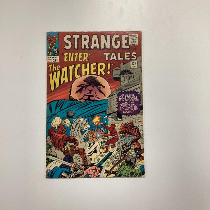 Strange Tales #134 1965 FN- Pence Stamp