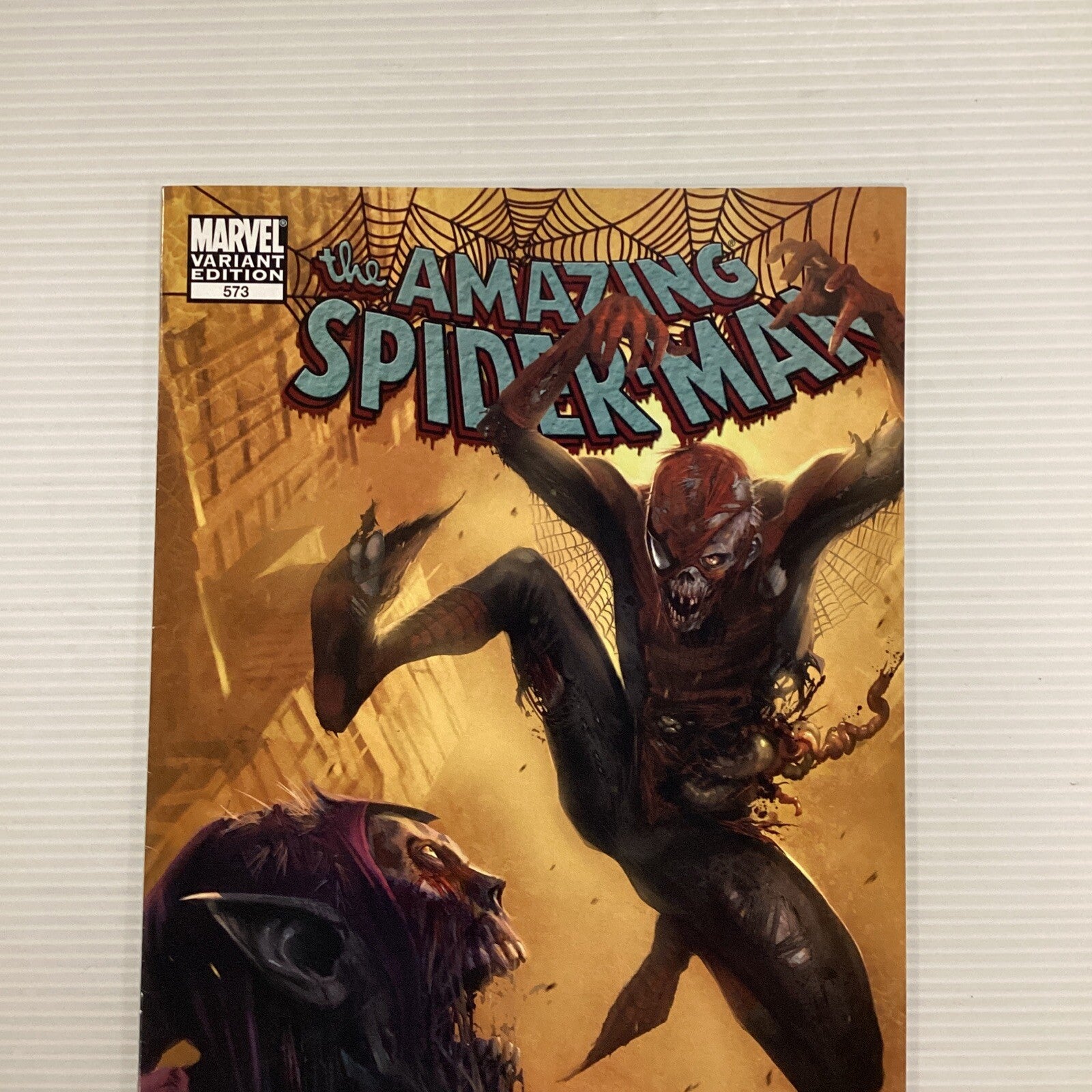 Amazing Spider-man #573 2008 NM Marko Djurdjevic Zombies Variant1
