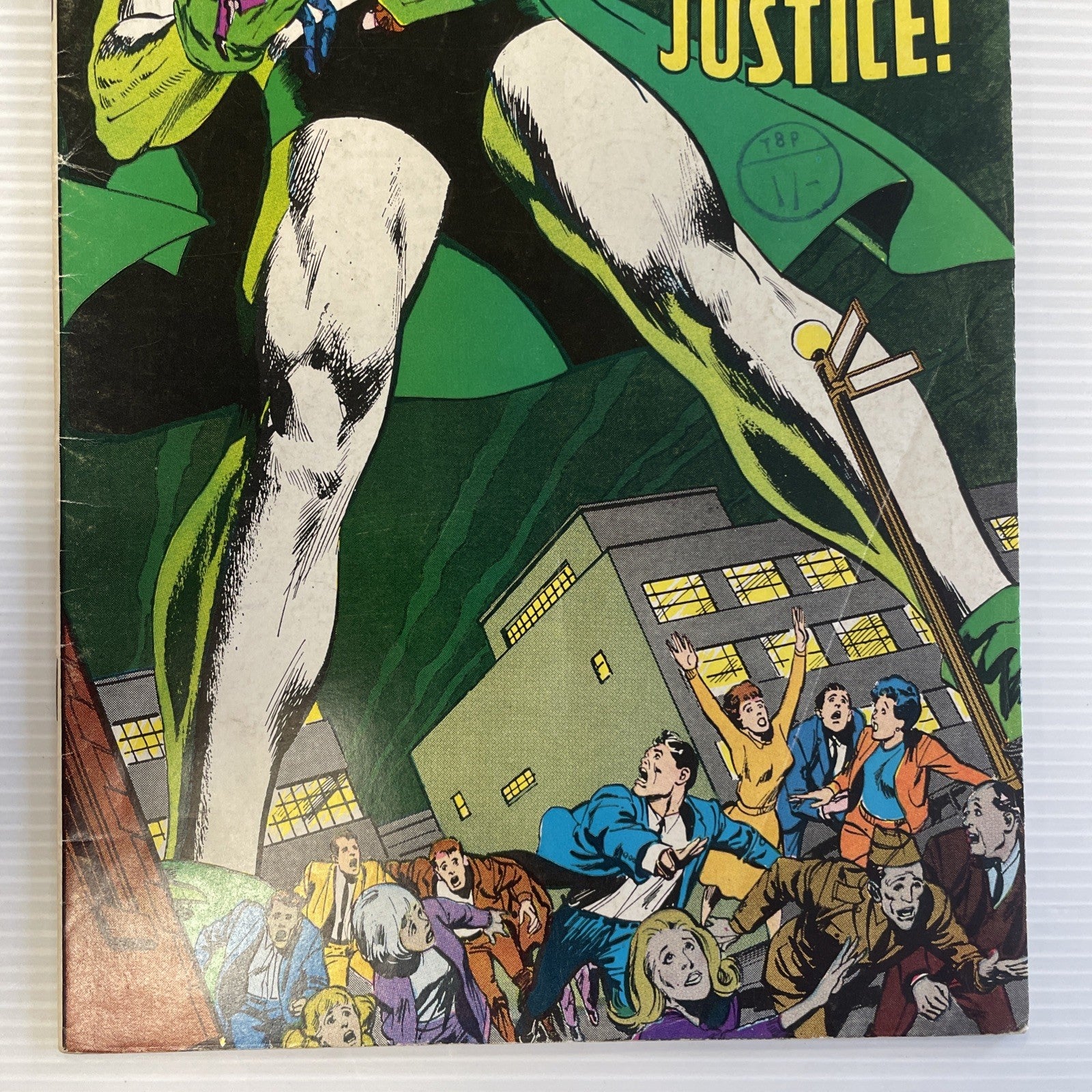 The Spectre #5 1968 VG/FN Pence Stamp2