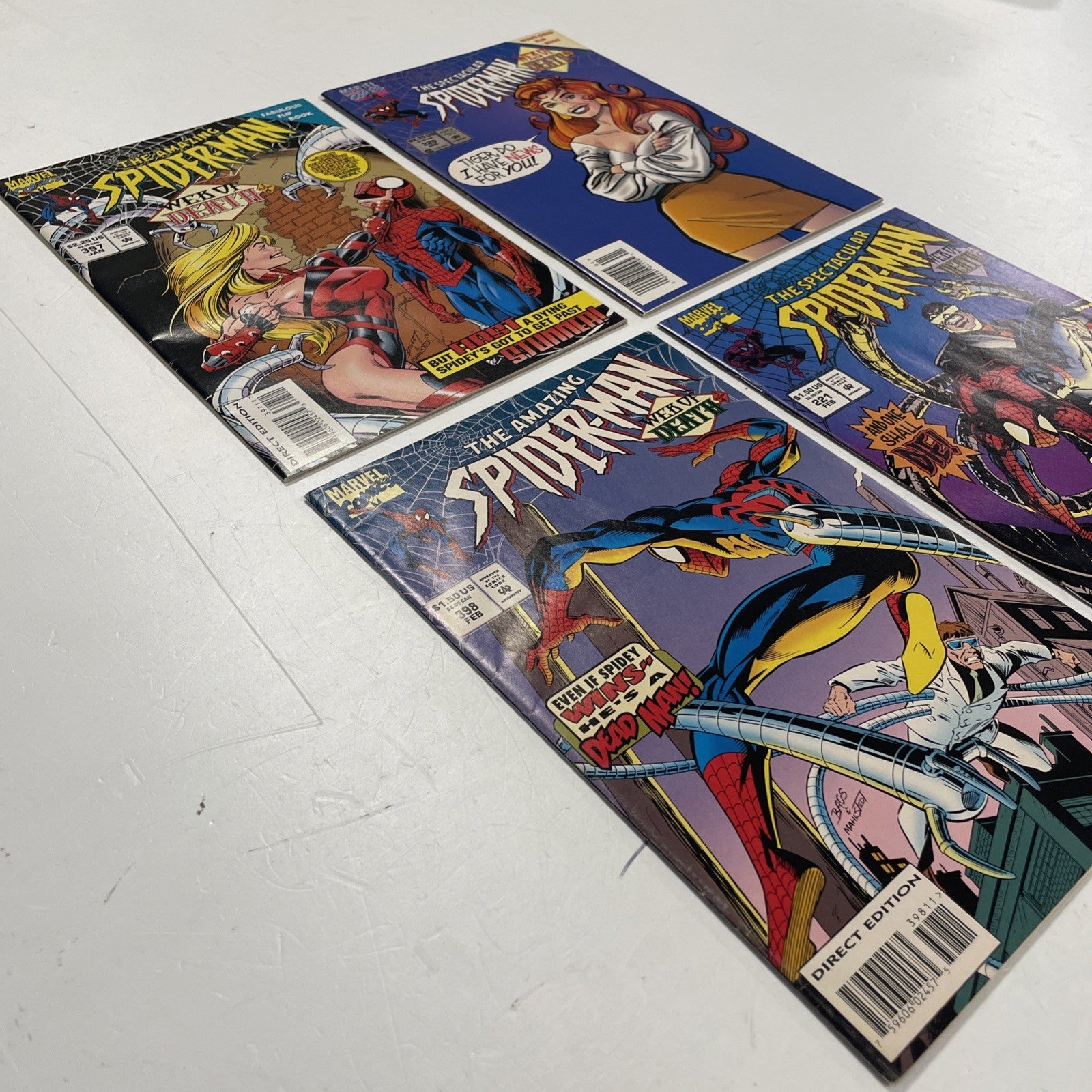 Spider-Man: Web of Death #1-4 1994 Complete Set5