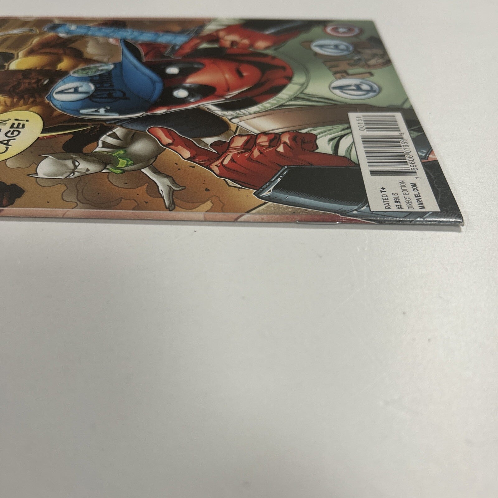 The Mighty Avengers Infinity  #1 2013 NM Deadpool Variant 1st Monica Rambeau as9