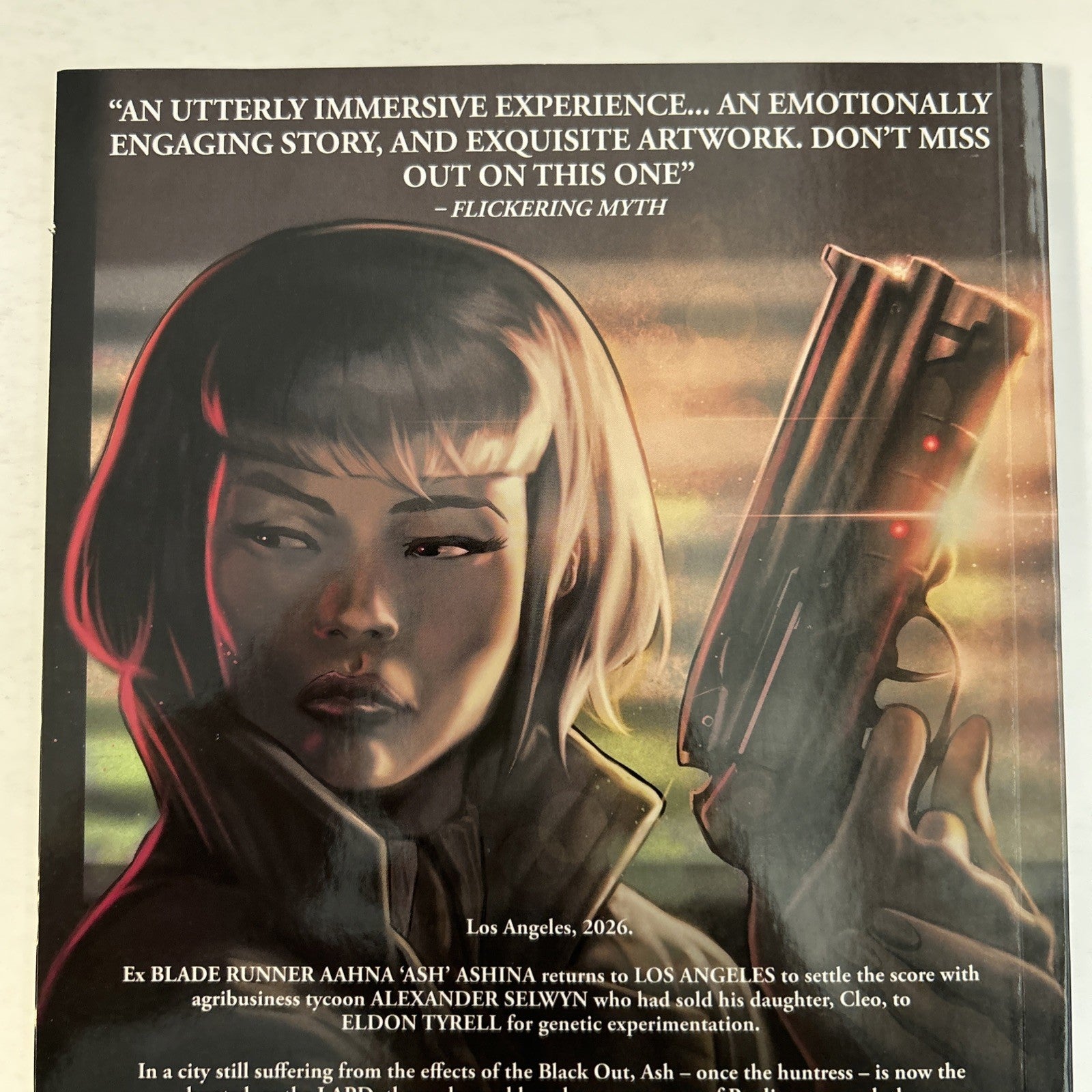 Blade Runner 2019 Home Again TPB Vol. 3 Inc Forbidden Planet Signed Card7