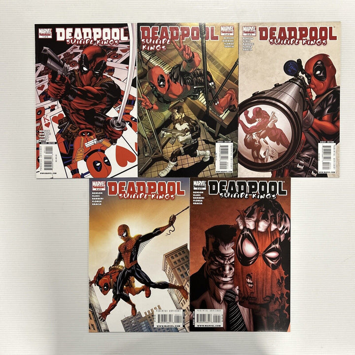 Deadpool Suicide Kings #1-5 2009 VF/NM complete set