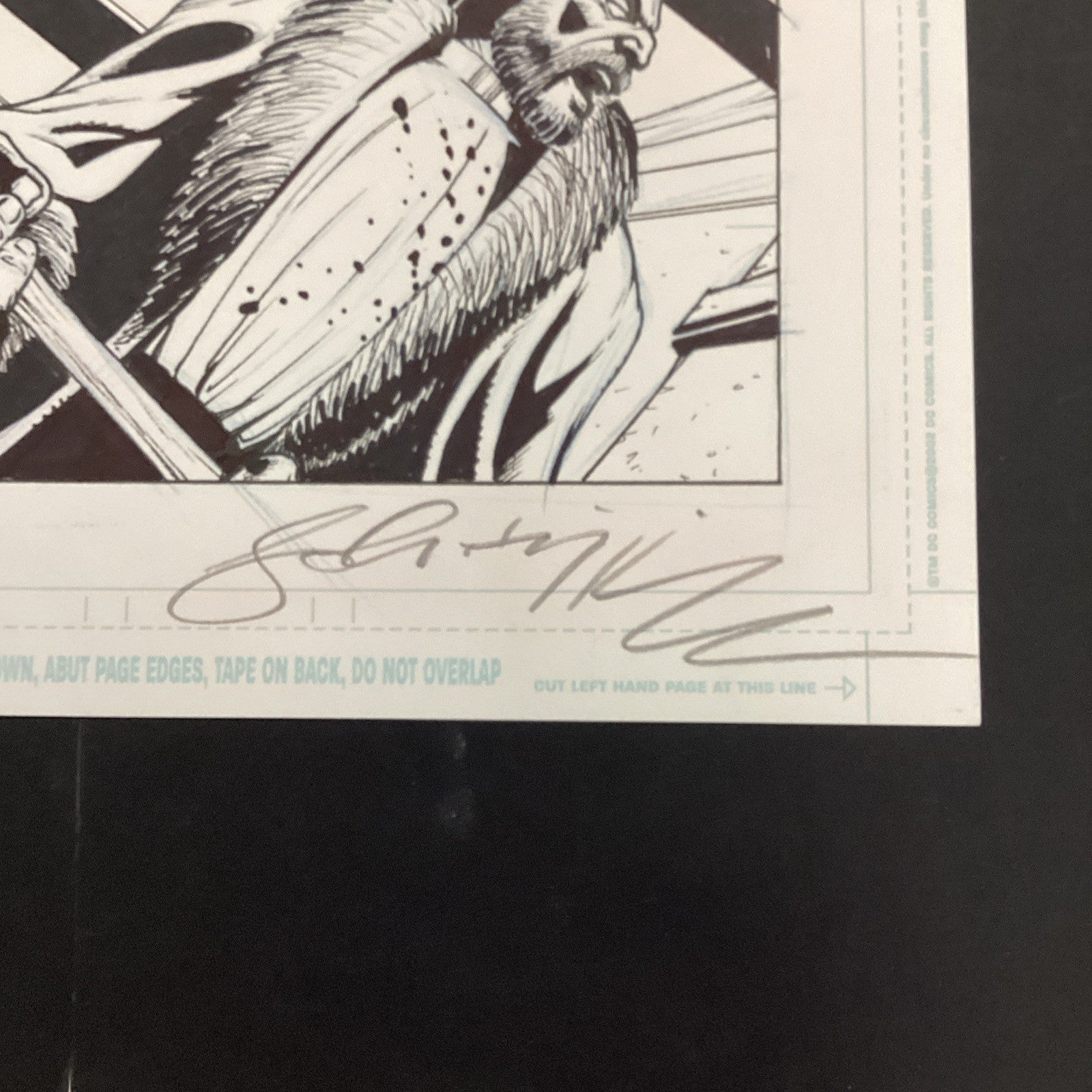 Original Artwork for Thunderbolt Jaxon #2 Page 4 By John Higgins 20064