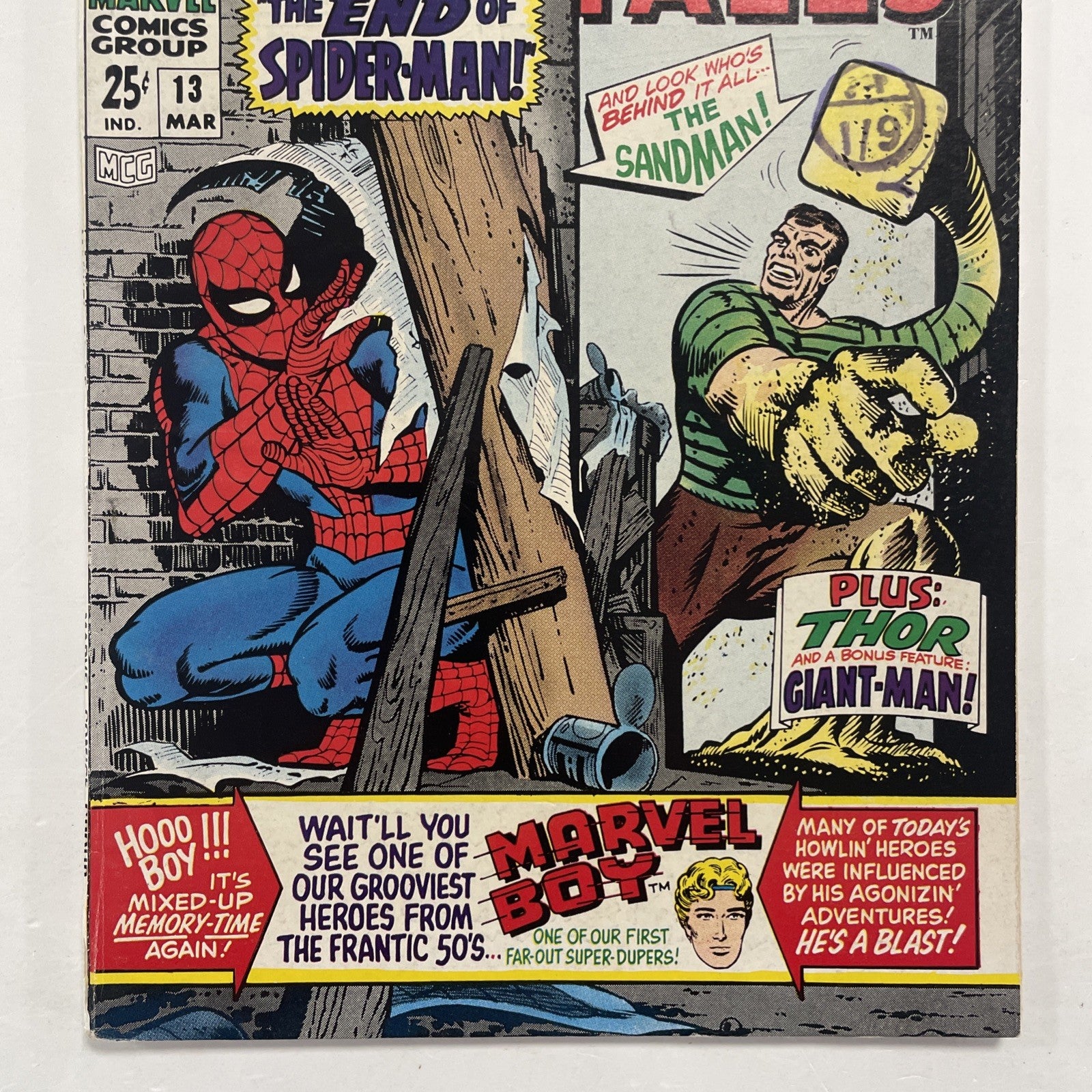 Marvel Tales #13 1968 FN/VF Pence Stamp2