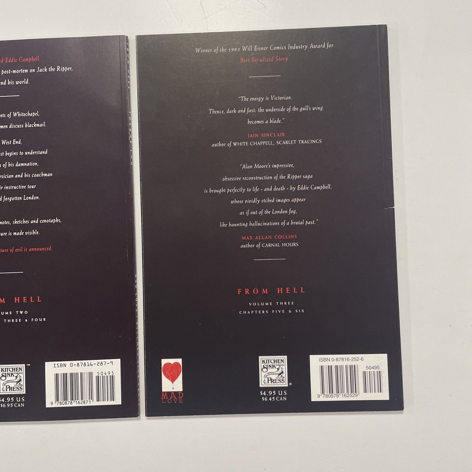 From Hell Vol 1-3 1991  Alan Moore Jack The Ripper7