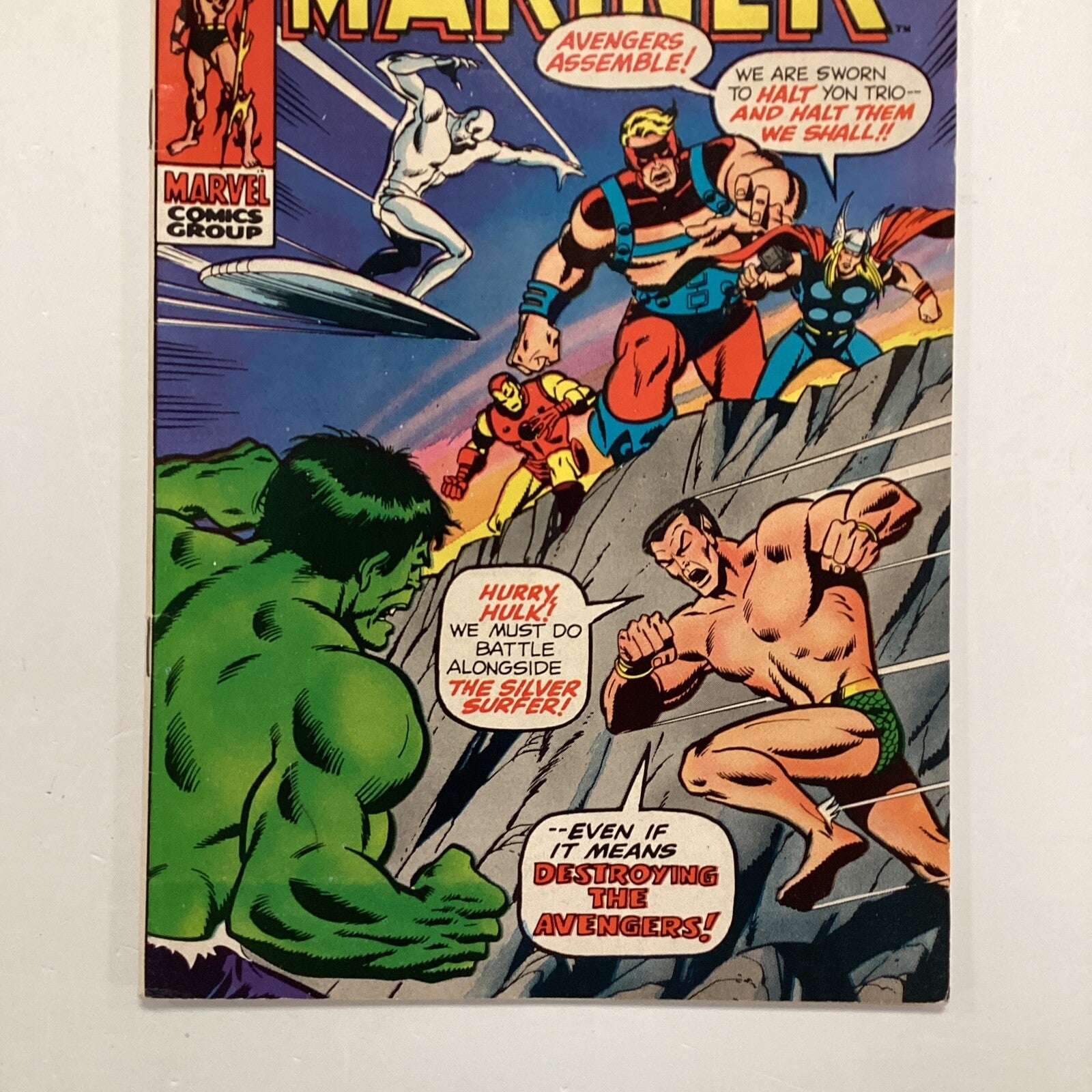 Sub-mariner #35 1971 FN- Pence Copy 2nd Appearance of Defenders2