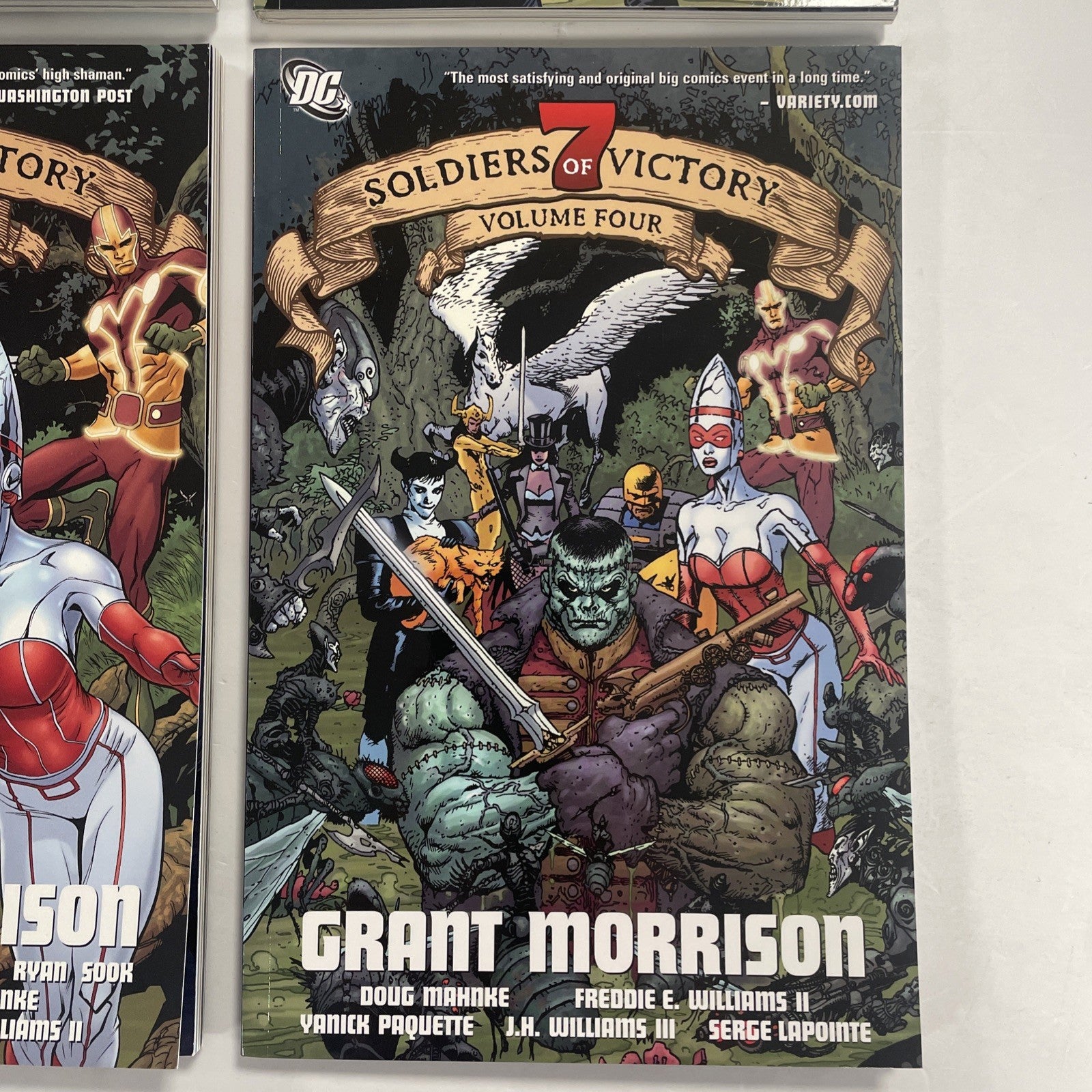 Seven Soldiers of Victory Vol. 1-4 2006 Complete Set4