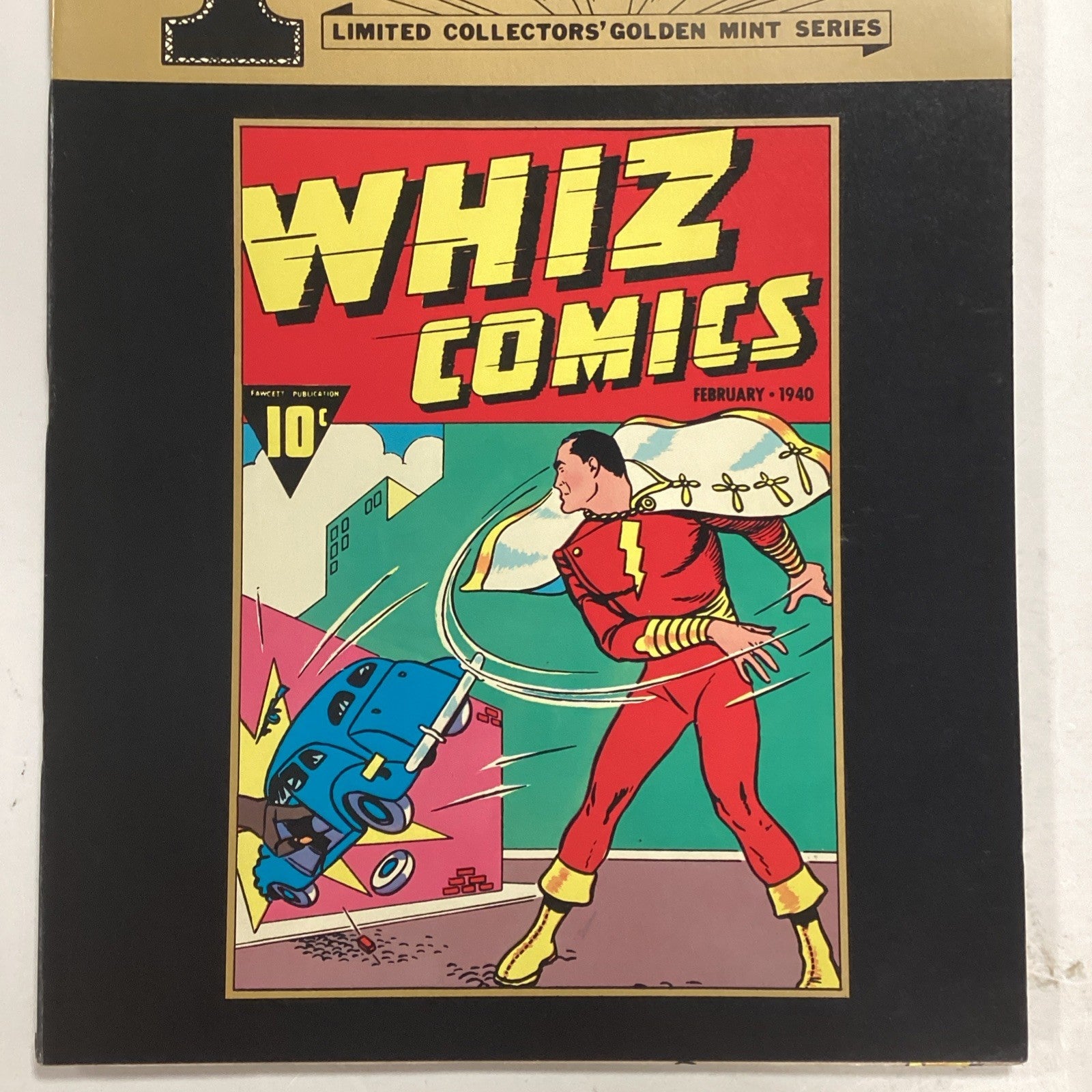 DC Famous 1st Edition Whiz Comics #1 Limited Collectors Golden Mint 1974 VF+2
