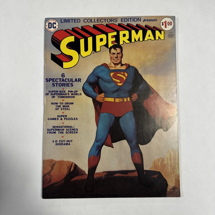 DC Comics Limited Collectors Edition Presents Superman 1974 FN/VF Cent Copy