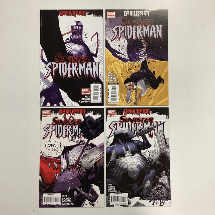 Sinister Spider-man Dark Reign  #1-4 2009 VF/NM Complete Set0