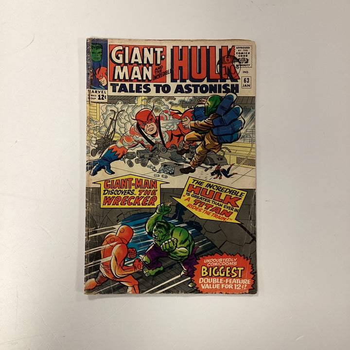 Tales To Astonish #63 1965 GD 1st Full Appearance of The Leader Pence Stamp0