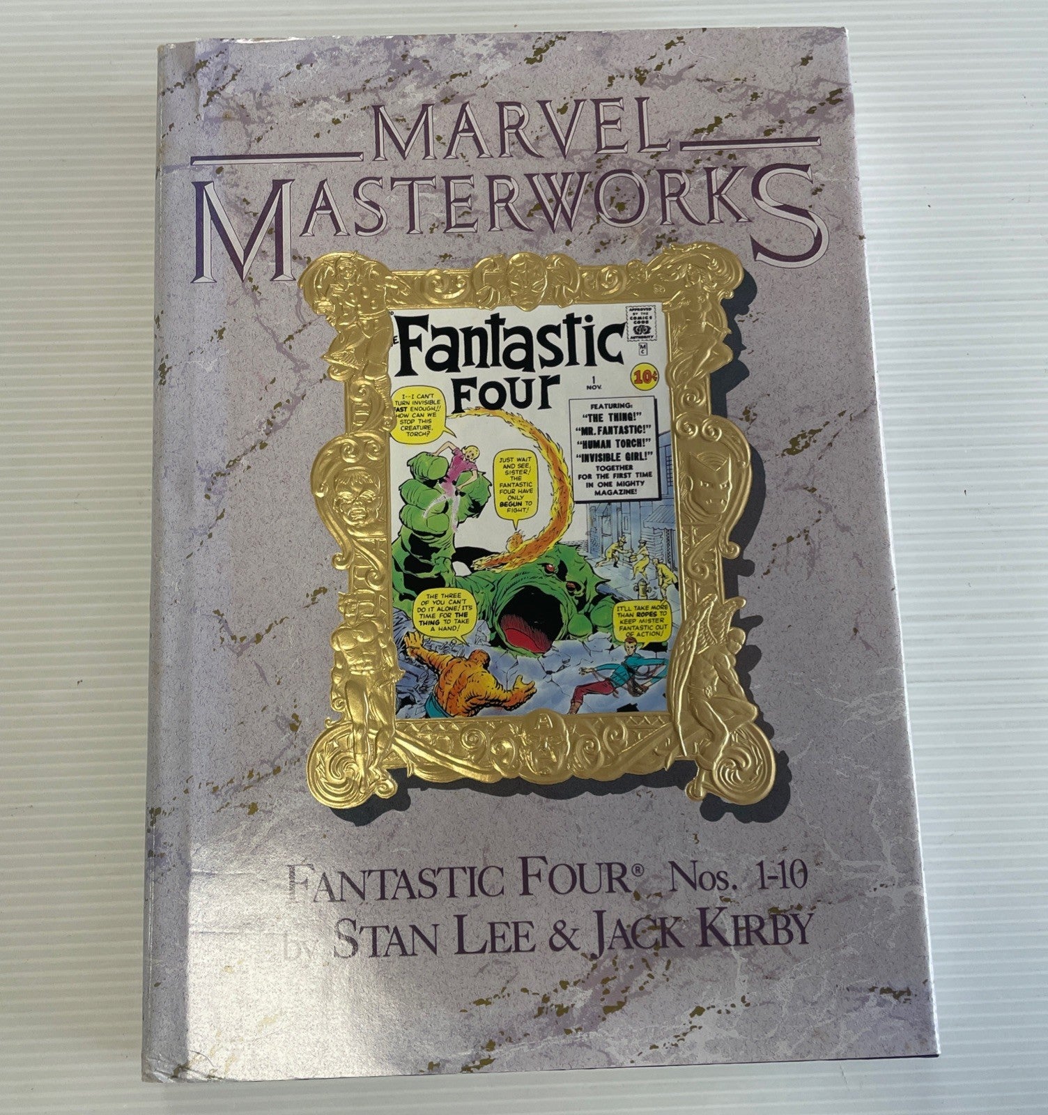 Marvel Masterworks Fantastic Four Nos 1-10 by Stan Lee & Jack Kirby HC Book0