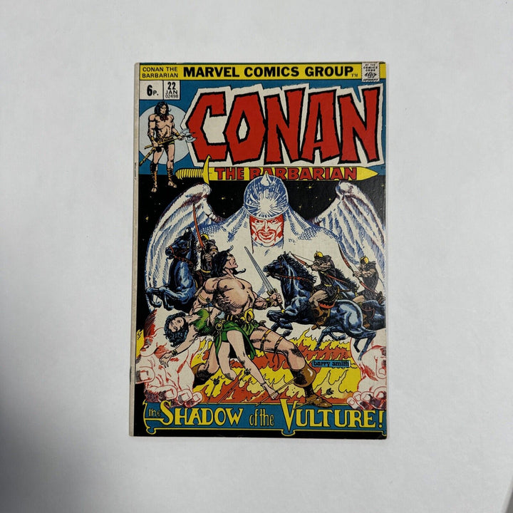 Conan The Barbarian #22 1973 FN Reprints First Appearance