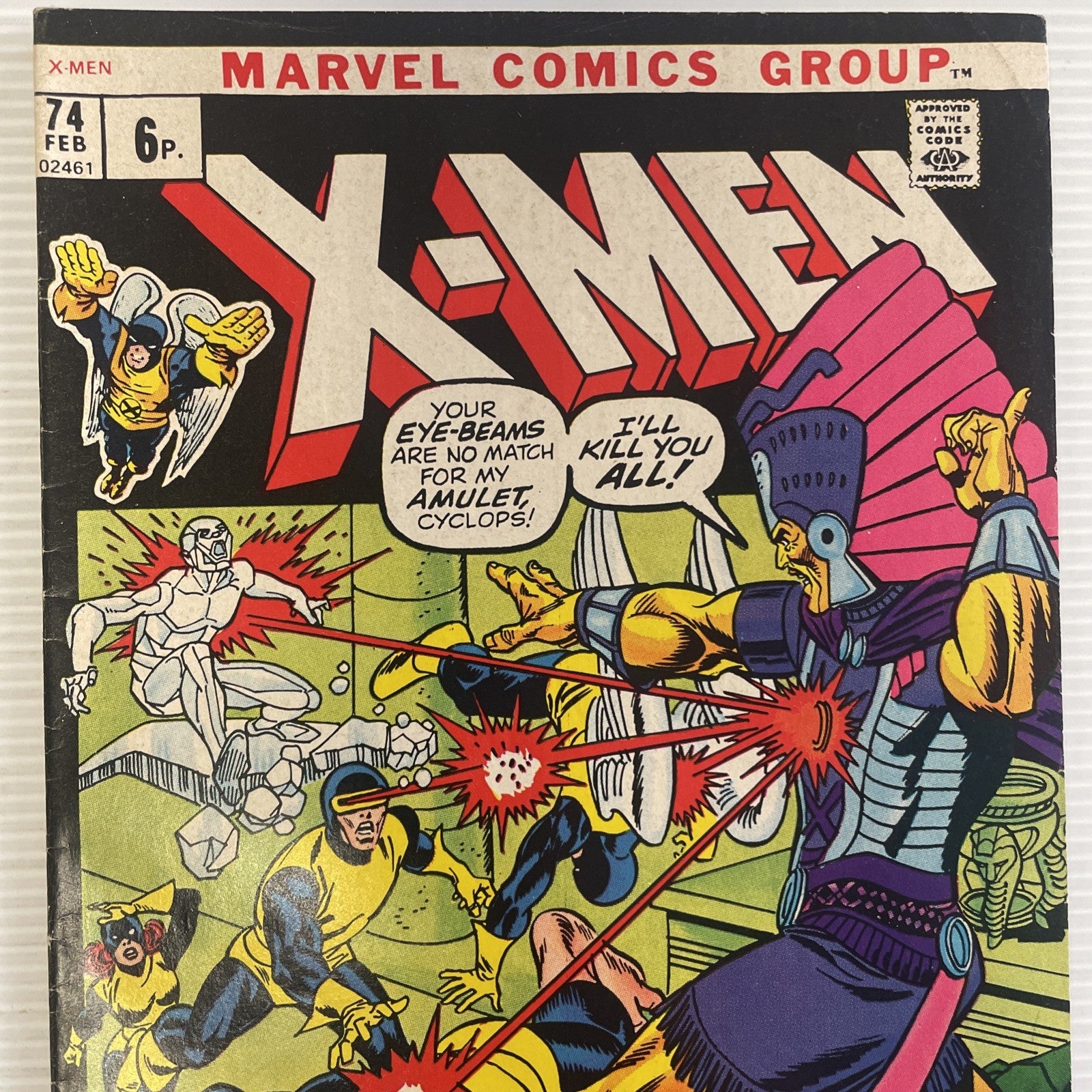 X-Men #74 1972 VG Pence Copy1