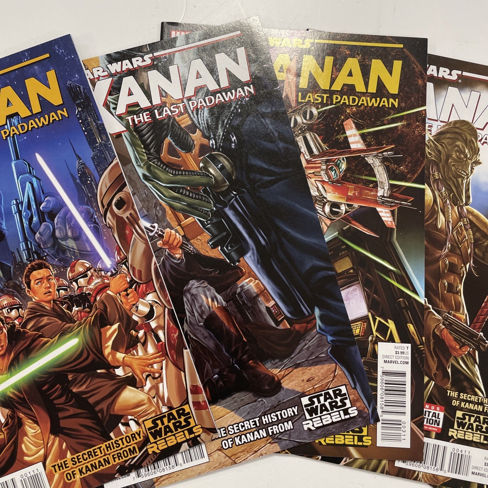 Star Wars Kanan #1-5 2015 High Grade Comics The Last Padawan Complete Set6