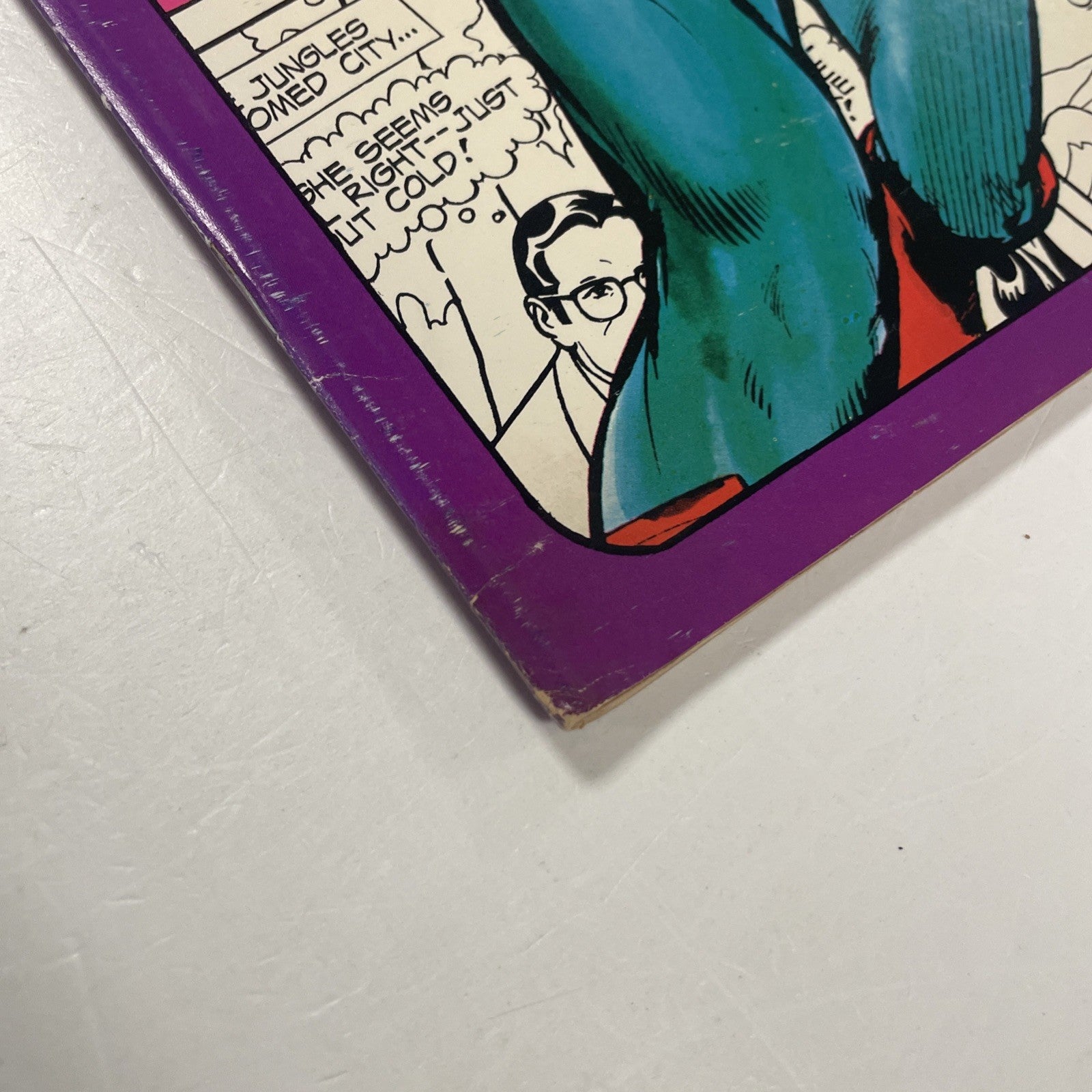Superman Luthor's Lost Land Giant Comics To Color 1975 Whitman Uncoloured3